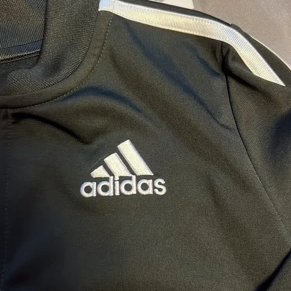 Adidas Black and White Jacket - Picture 2 of 3